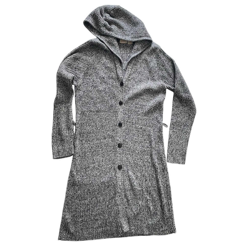 Fiorlini International Women’s XL Long Cardigan Sweater with Hood Casual